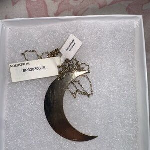 Crescent Moon Pendant Necklace (Nordstrom BP330308JR)
